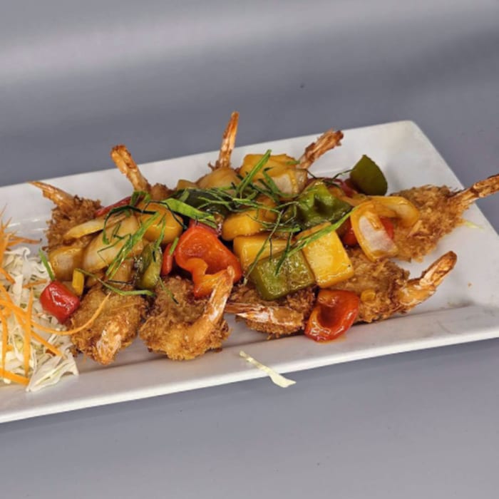 Shrimp in the Dessert.