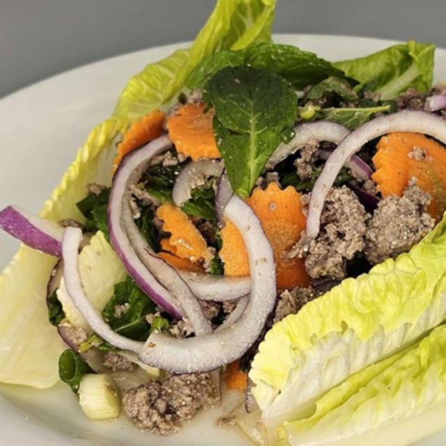 Beef Larb.