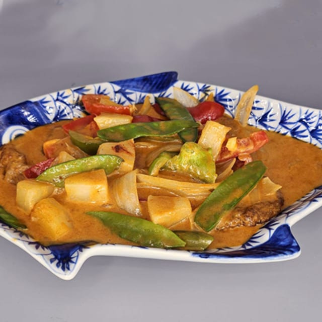 Chu Chee Style Sole Fish Filet.