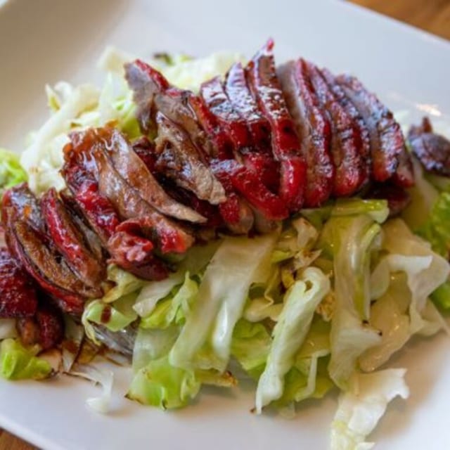 Roasted Honey Duck.