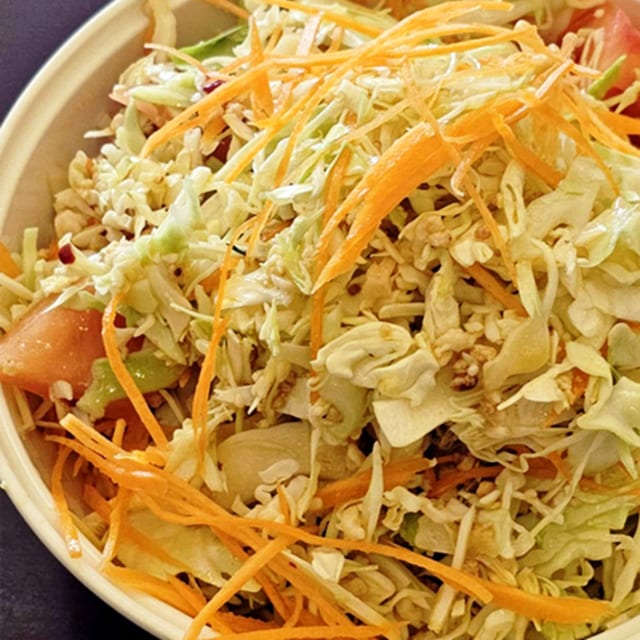 Cabbage Hot and Sour Salad.