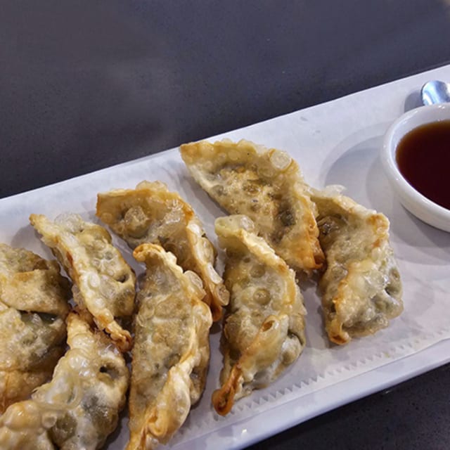 Shrimp Pot Stickers.